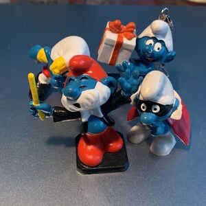 Vintage 80s PEYO Smurfs